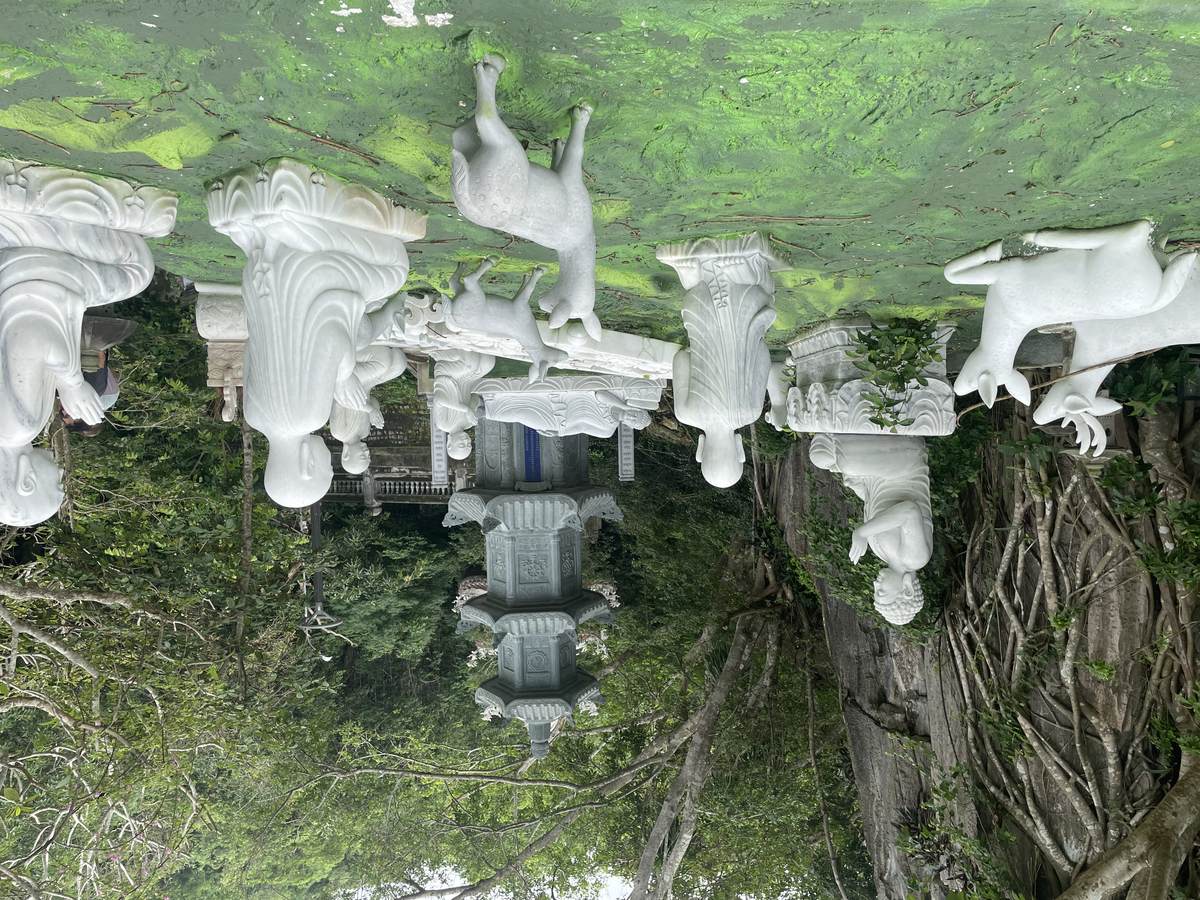 Marble Mountains — shrines and statues among the peaks